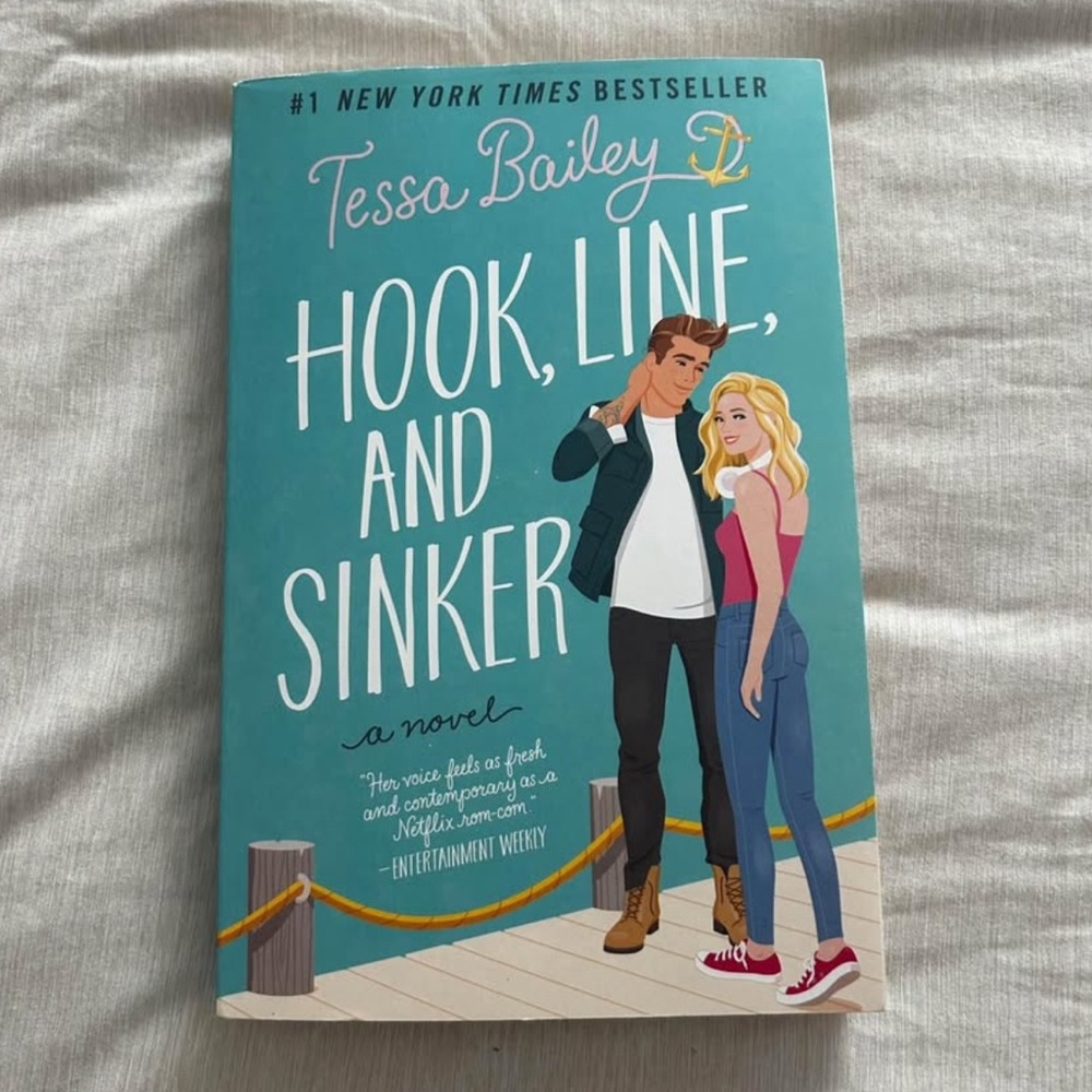 Tessa Bailey 'Hook, Line, and Sinker' Book